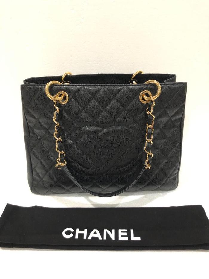 Preloved Chanel Gst caviar seri 19