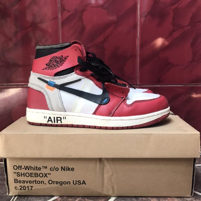 AIR JORDAN 1 X OFFWHITE 1:1 SIZE 8/41 PK GOD VERSION FROM PK FACTORY