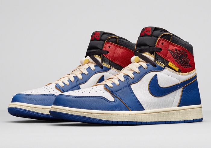 PO Union x Air Jordan 1 Retro High "Storm Blue"