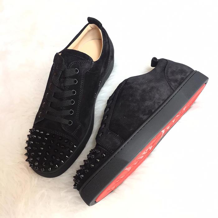 Christian louboutin sneakers suede