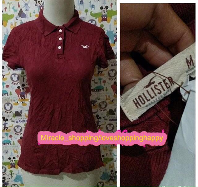 Top maron by hollister original