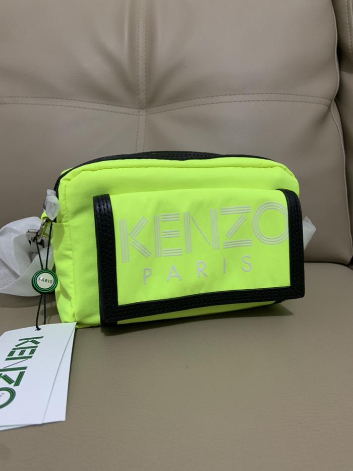 Tas KENZO sling bag neon original