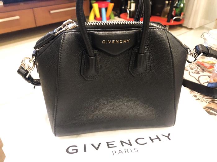 Givenchy Small Antigona Black Grained