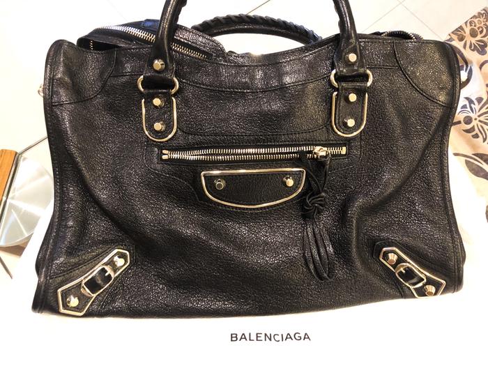Balenciaga city edge black