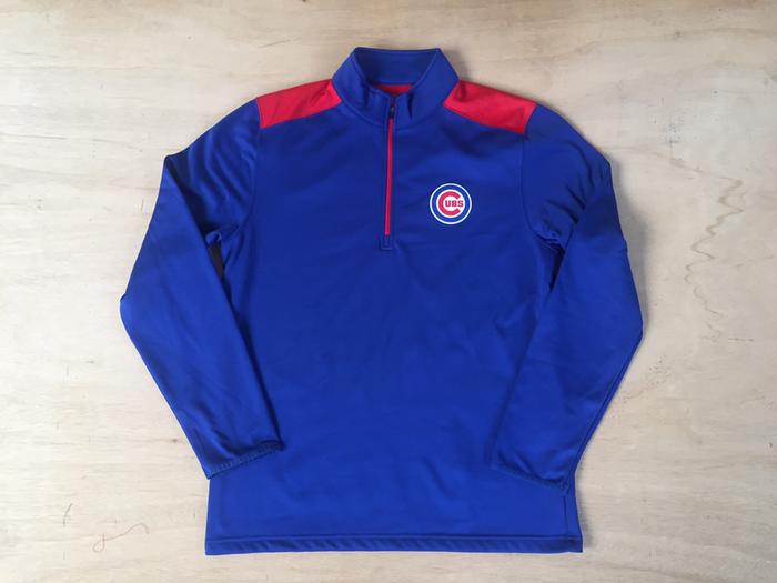 CUBS HALF ZIPPER JACKET MLB NHL NFL NBA