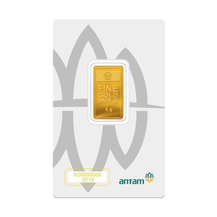 Logam mulia 4 gram Antam
