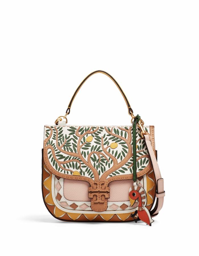 Tory Burch Mcgraw Patchwork Satchel