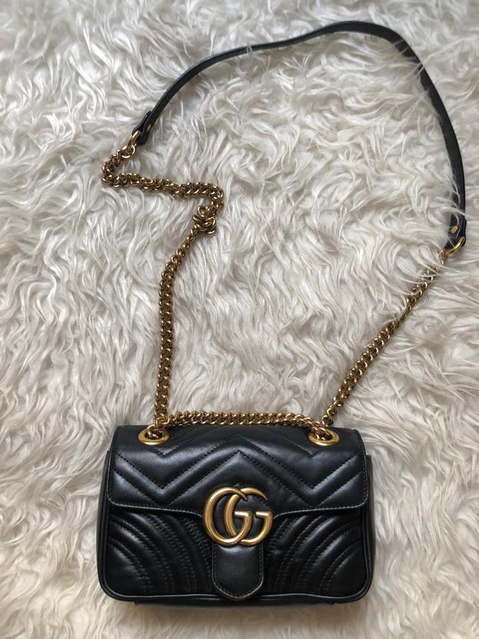 Pelunasan Preloved Gucci Marmont Black small