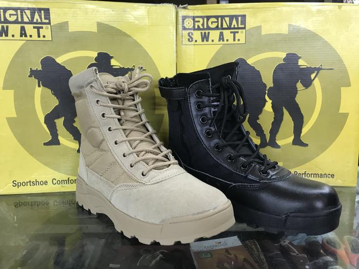 PROMO! Sepatu Tactical Original SWAT Tactical boot Impor Qualitas TOP