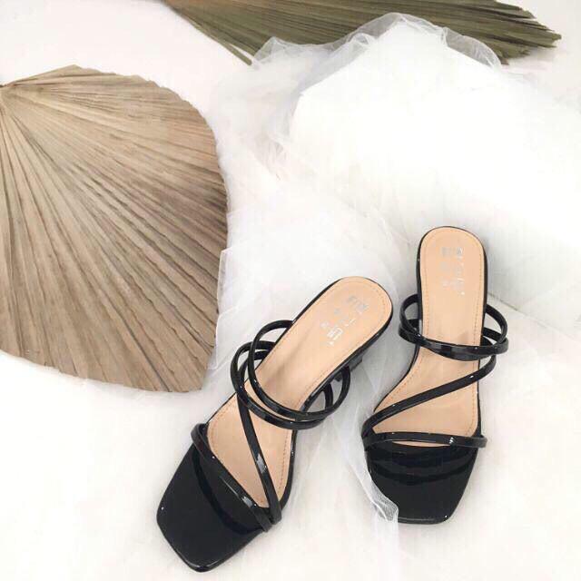 Sepatu tali wanita original korea Shoes heels flat sappun like sendal