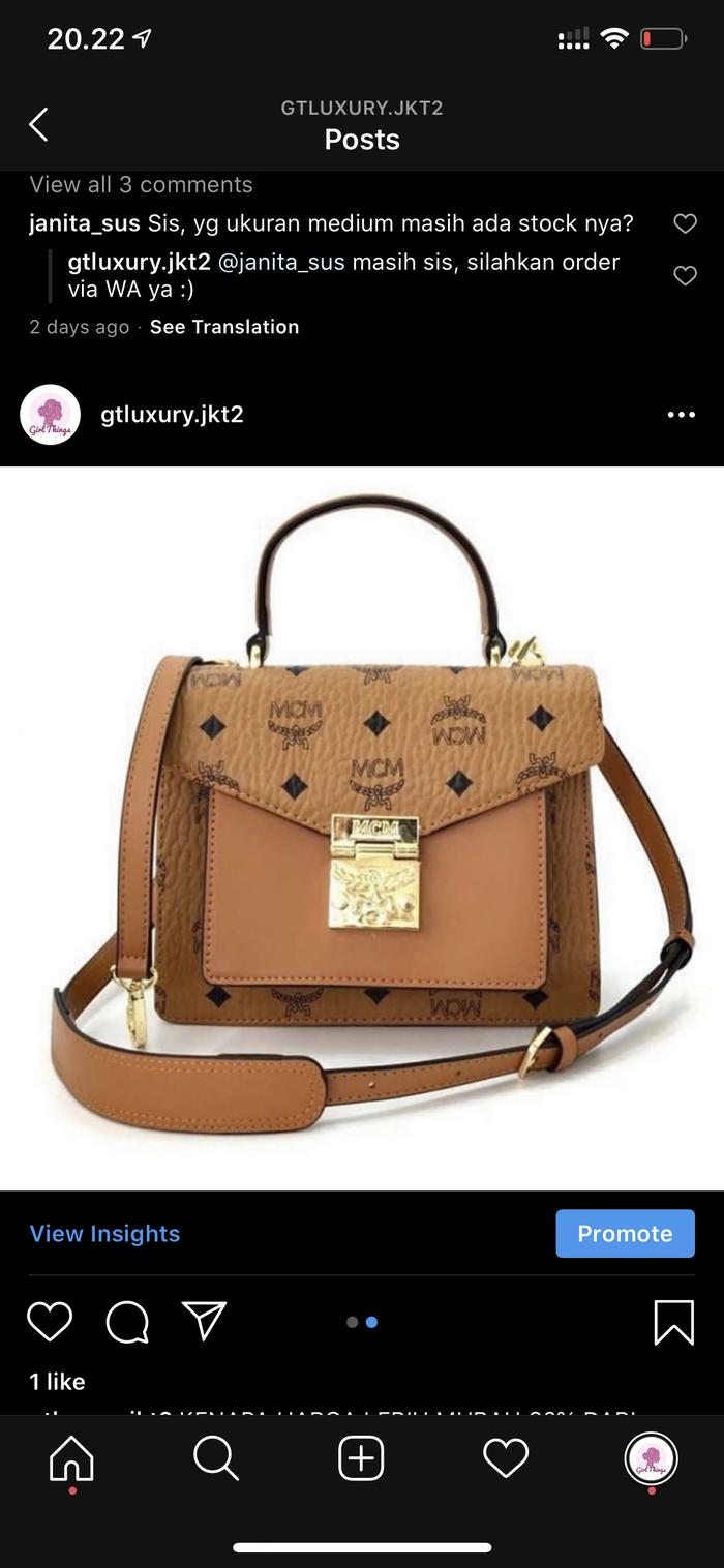 MCM Patricia Medium (kantong)