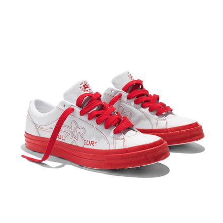 Converse One Star x Golf le Fleur Racing Red