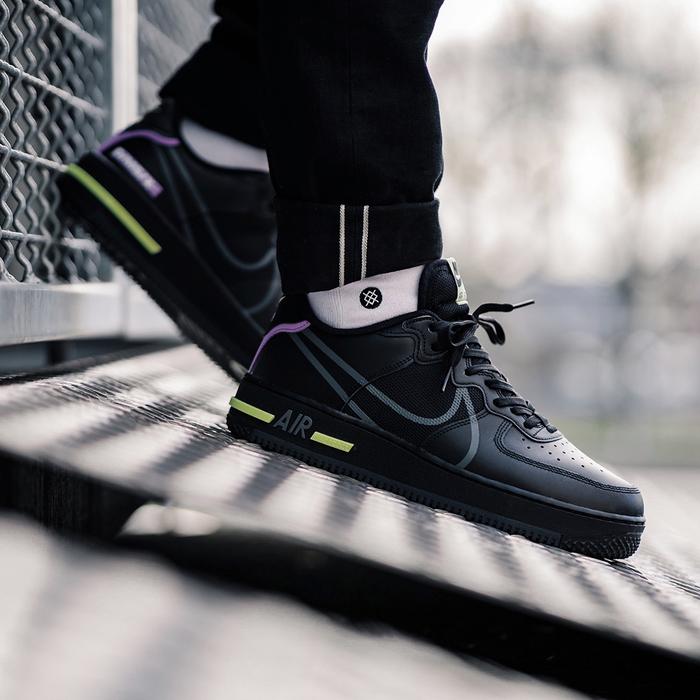 Nike Air Force 1 React “Black”