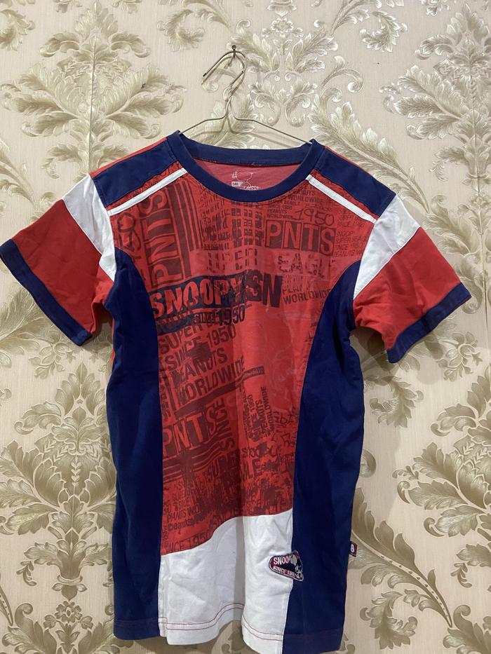 Baju Anak Snoopy Merah ukuran 14 Second
