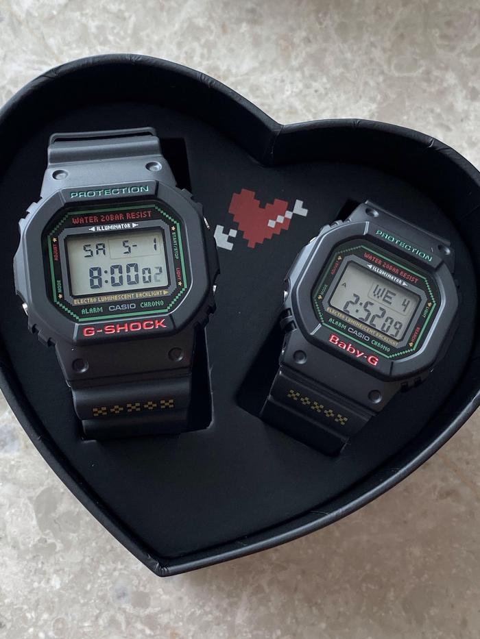 CASIO LOVERS COUPLE LOV-19B LOV19B ORIGINAL GARANSI RESMI GAP 2TH