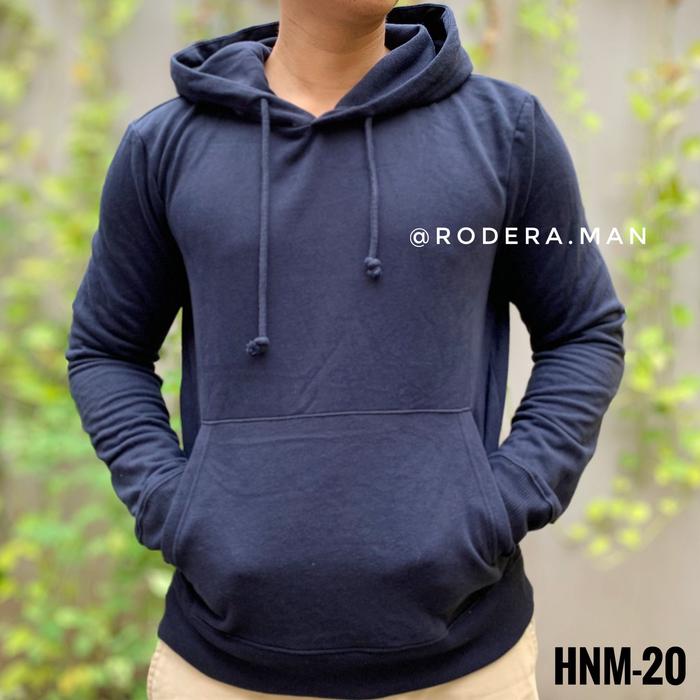Jaket Hoodie H&M Mens Basic Divided Original HnM20