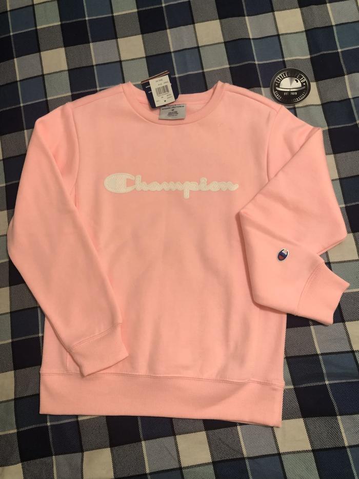 CHAMPION Crewneck Sweatshirt Logo “Pink”