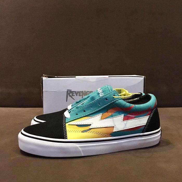 Revenge x Storm Teal Flame 100% Original
