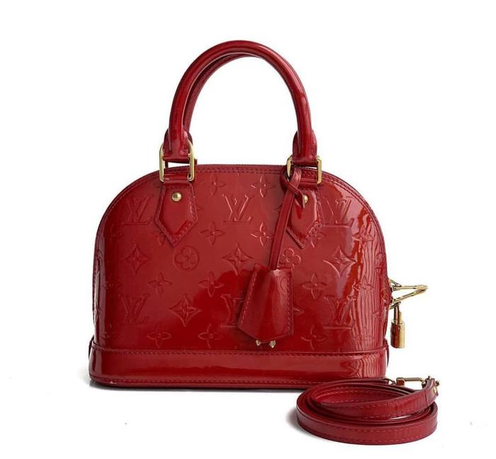 Preloved LV Alma bb Vernish