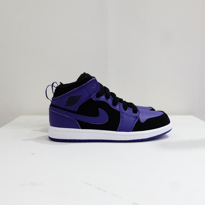 Nike Air Jordan 1 Mid Royal Blue Preschool Original