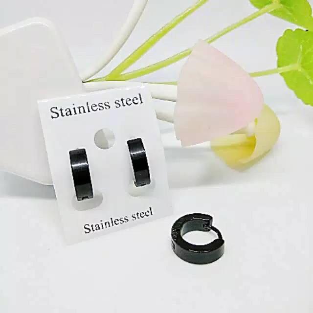Anting titanium//titanium // anting catok // anting ring//anting