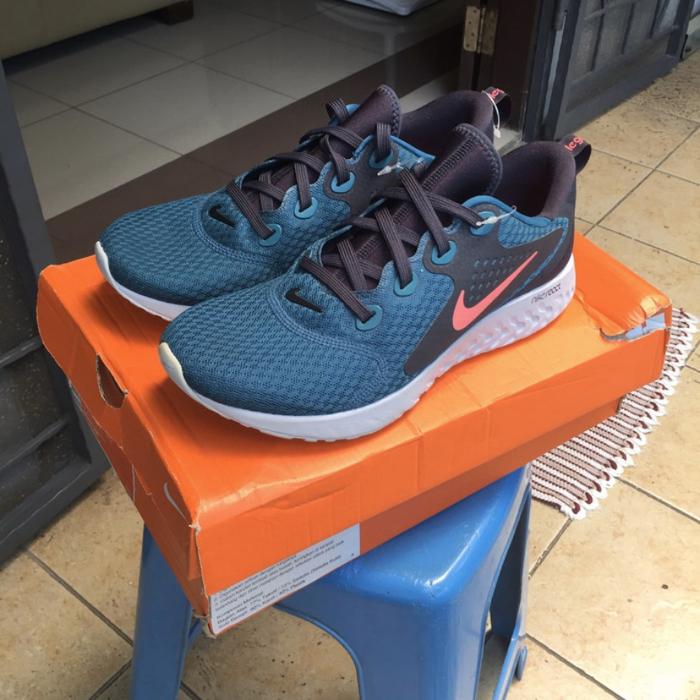 NIKE LEGEND REACT GEODE TEAL/HOT PUNCH-OIL GREY AA1625300 ORIGINAL