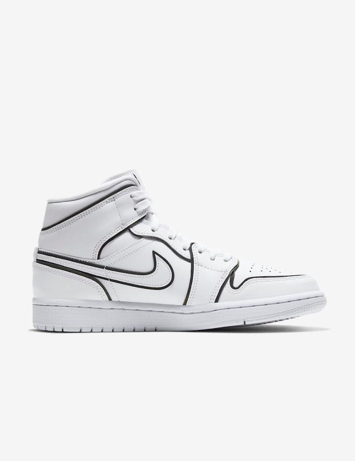 NIKE AIR JORDAN 1 MID WMNS IRIDESCENT REFLECTIVE TRIM ORIGINAL