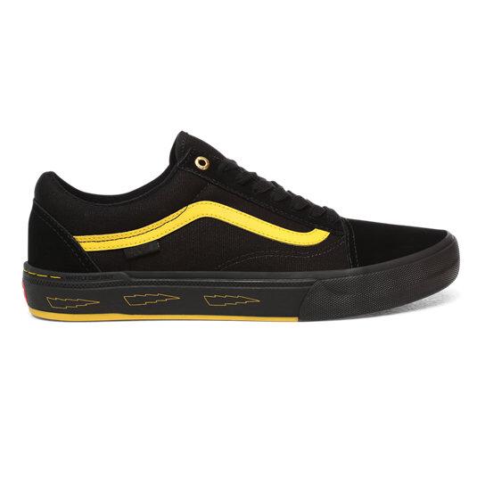 VANS OLD SKOOL PRO BMX LARRY EDGAR BLACK YELLOW ORIGINAL