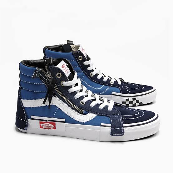VANS SK8-HI CAP CUT AND PASTE PARISIAN NIGHT NAVY ORIGINAL