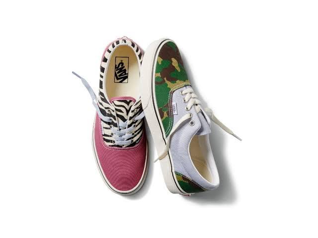 Vans Era Mismatch Zebra / Camo