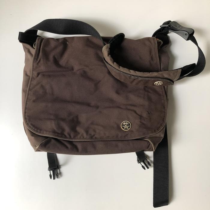 Preloved Original Crumpler Brown Messenger Bag