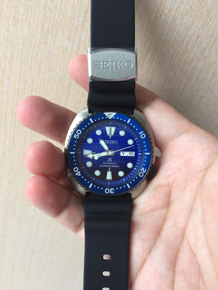 Jam Tangan Seiko Turtle SRPC91 K1 Save The Ocean