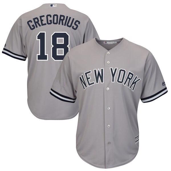 JERSEY MAJESTIC YANKEES GREGORIUS MLB NBA NHL NFL