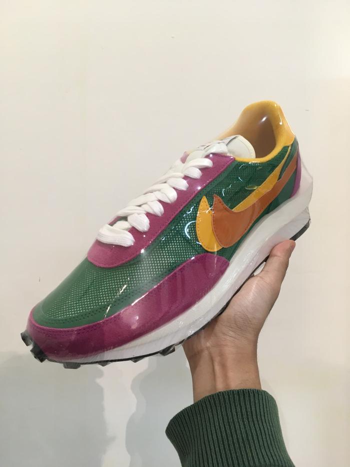 Nike Sacai LDV Waffle Pine Green