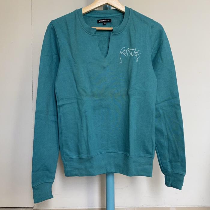 Preloved Sweater Wanita Merk Rusty Turquoise
