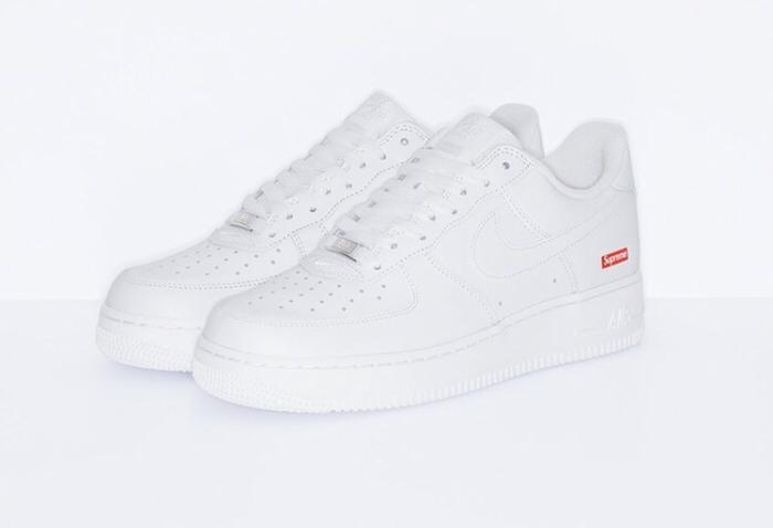 Nike Air force 1 x Supreme "Box Logo - White"