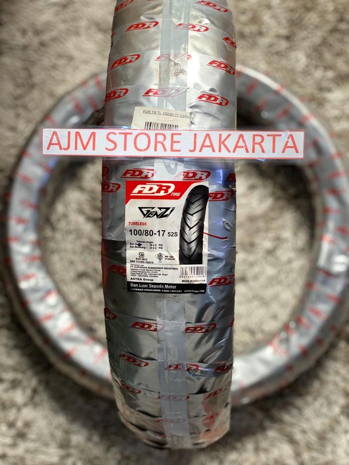 FDR Genzi 100/80-17 Tubeless...