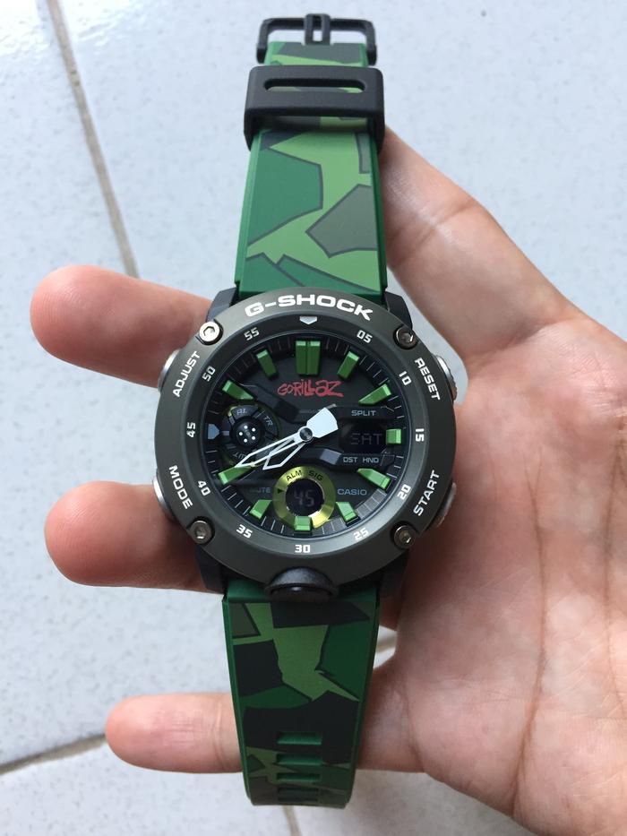 SOLD Casio Gshock GA2000GZ Gorillaz