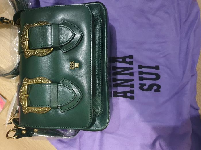 tas bag anna sui original new green