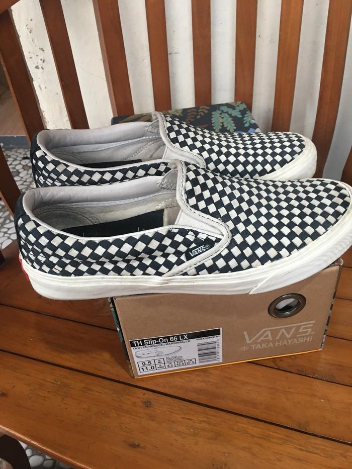 TakaHayashi X Vans Vault Slip On 66 LX Marshmallow