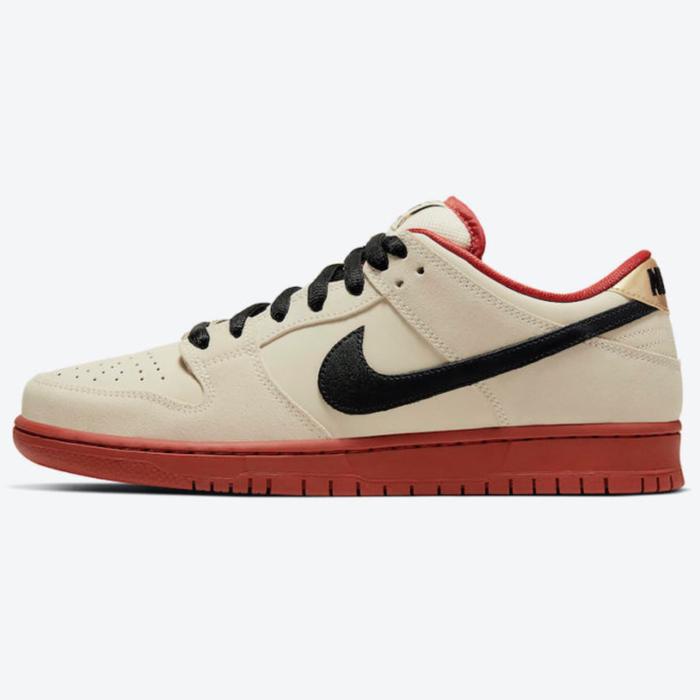 NIKE SB DUNK LOW MUSLIN/BLACK-MUSLIN