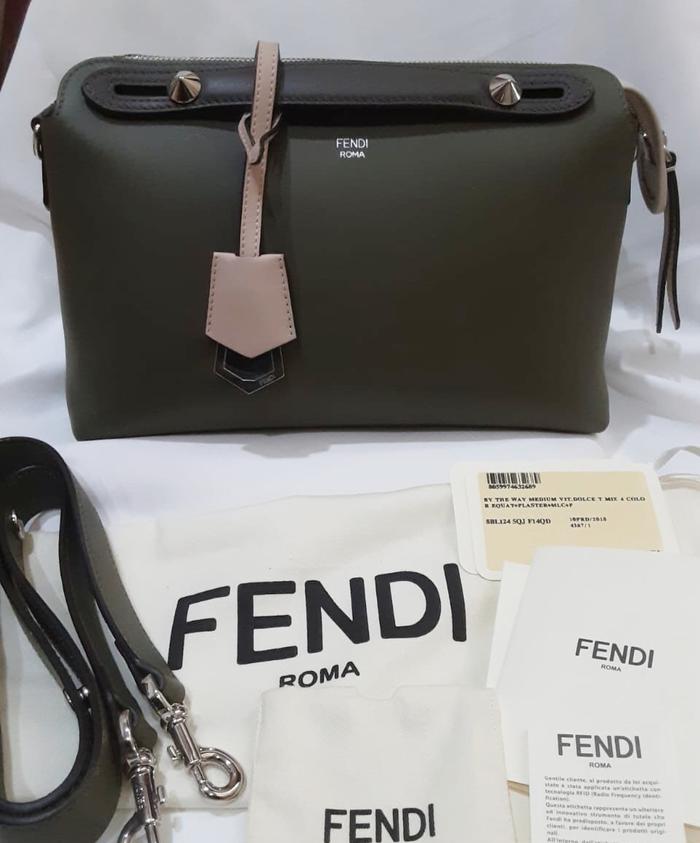 Preloved Fendi Btw Small Carbon 2018