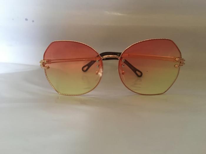 Kacamata fashion lensa 2warna (gradasi)