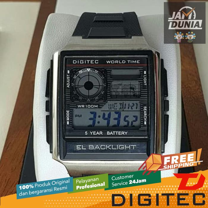 DIGITEC ORIGINAL DG-3077 PERA DG 3077 DIGITEC 3077 JAM TANGAN PRIA TR