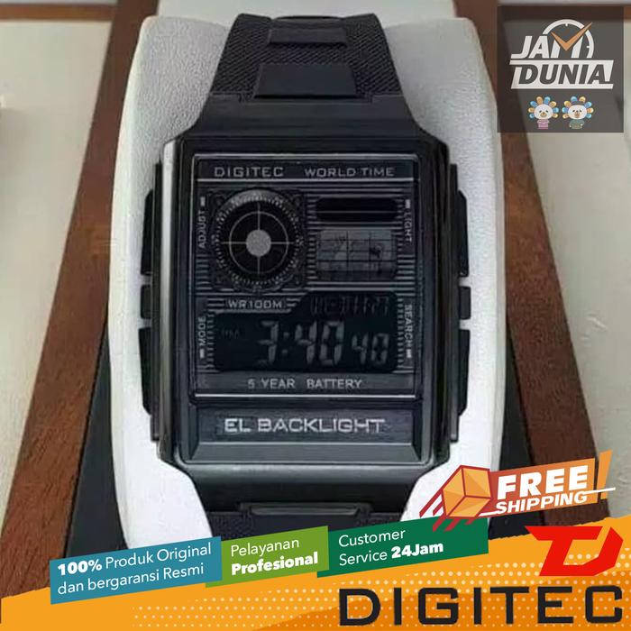 DIGITEC ORIGINAL DG-3077 HTM DG 3077 DIGITEC 3077 JAM TANGAN PRIA TR