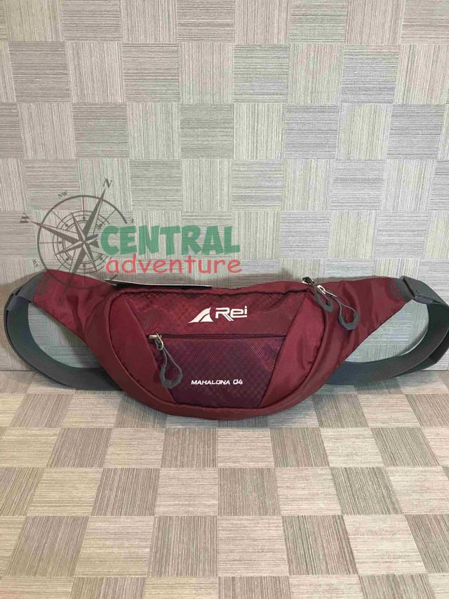 Waist bag Arei Tas Pinggang Mahalona 04 MAROON