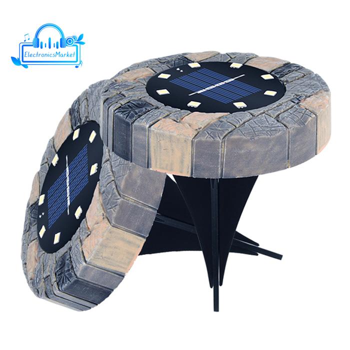 Lampu Tanam 80 Led Tenaga Surya Anti Air Untuk Taman/Outdoor