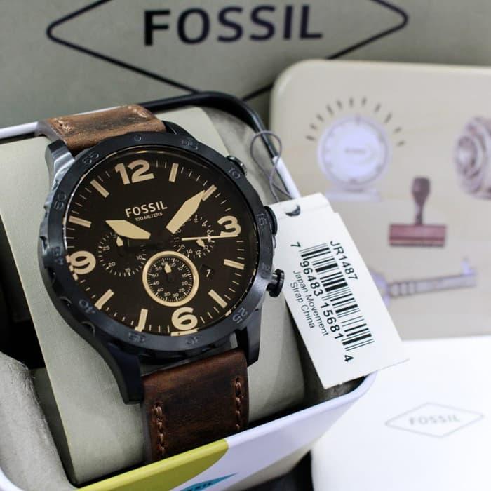 Jam Tangan Pria Fossil JR1487 / JR 1487 Casual Original