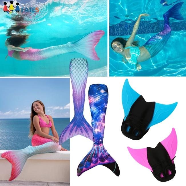 Flipper Bentuk Ekor Mermaid untuk Anak / Dewasa