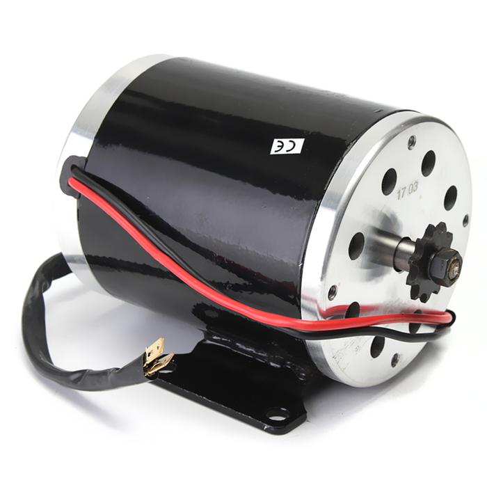 48V 500W MY1020 Listrik Brushed motor 2500Rpm w / bracket